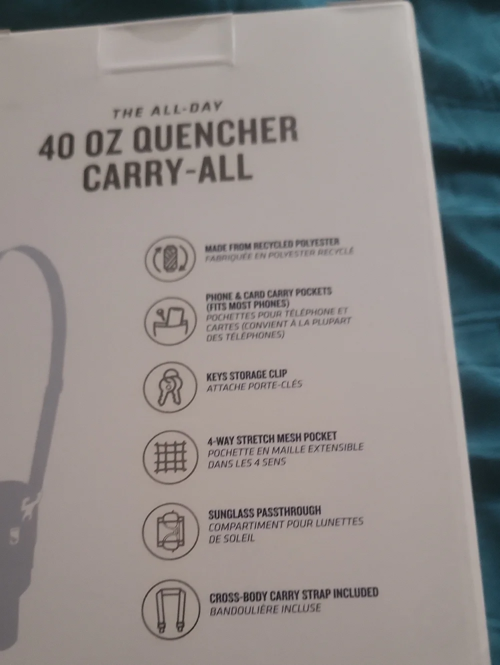 Stanley 40 Oz Quencher Carryall Hot Coral Boxed 3 Year warranty Fab